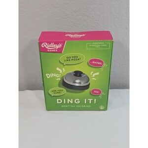 Ridley's DING IT Trivia Game Card Party Games Ding The Bell Steal The Card NEW